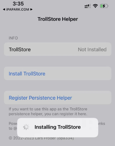 TrollStore(巨魔商店)