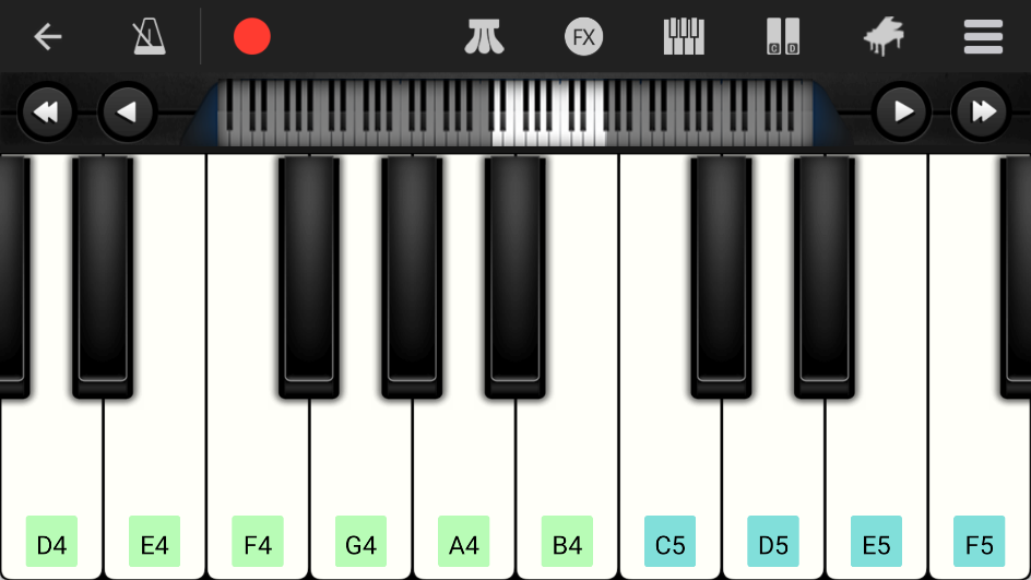 完美钢琴键盘app