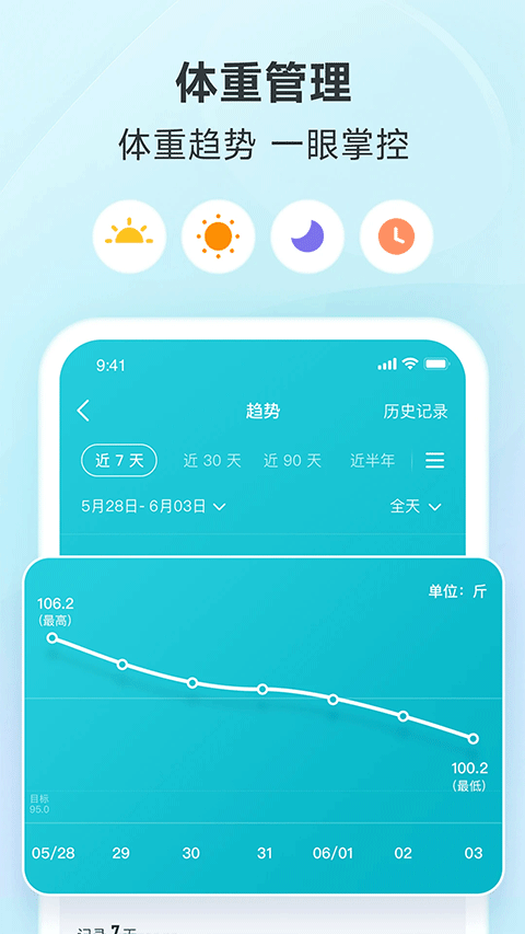 好轻体脂秤app截图3