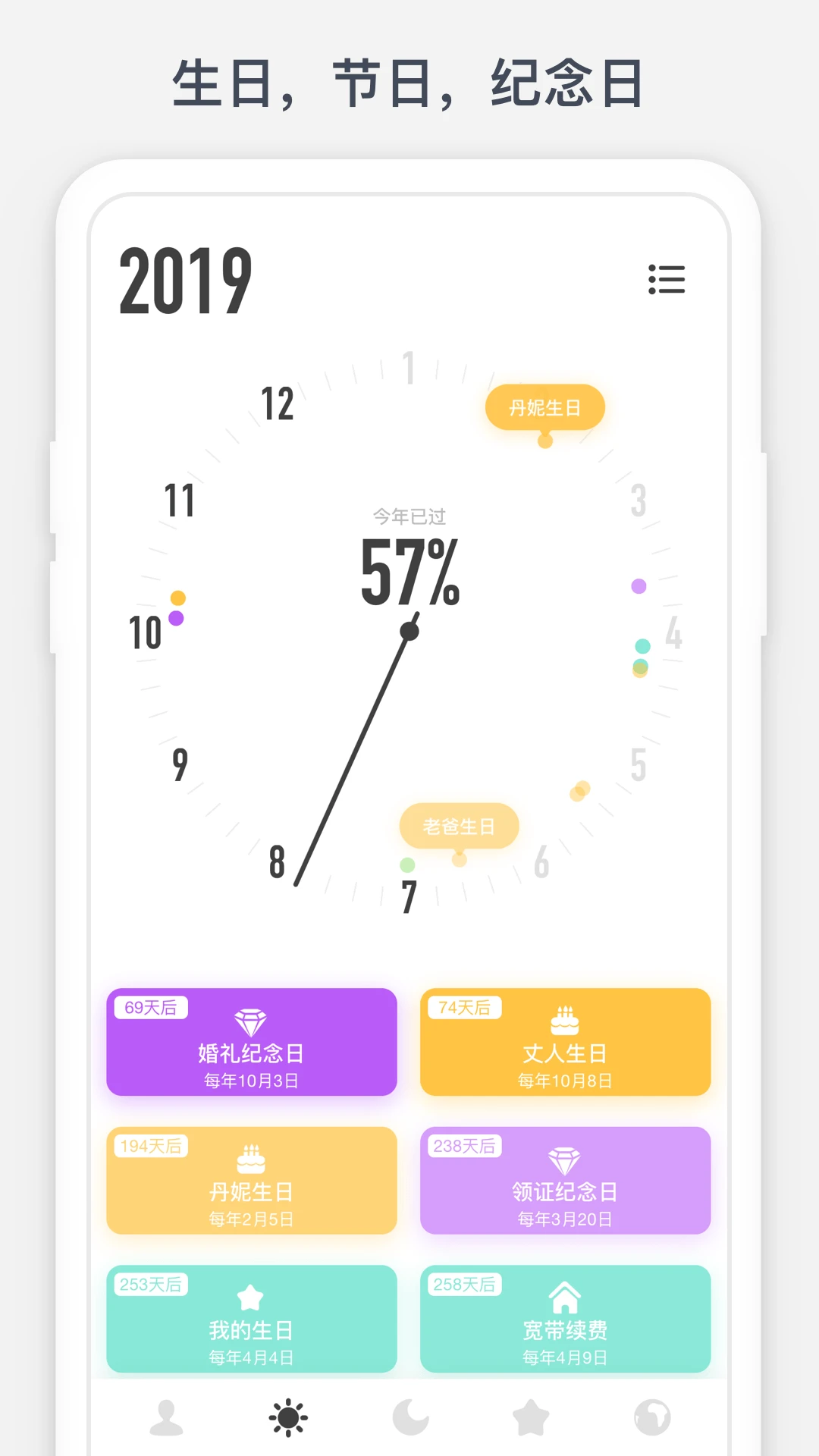 时光提醒app截图1