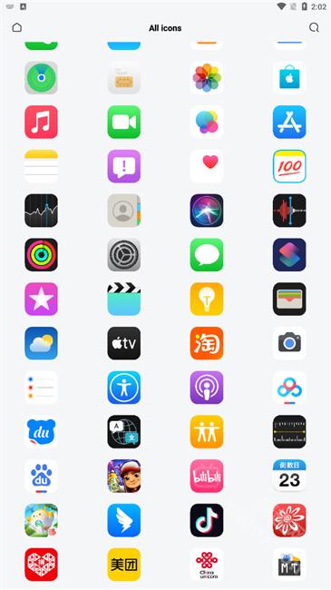 安卓仿iOS图标包手机版