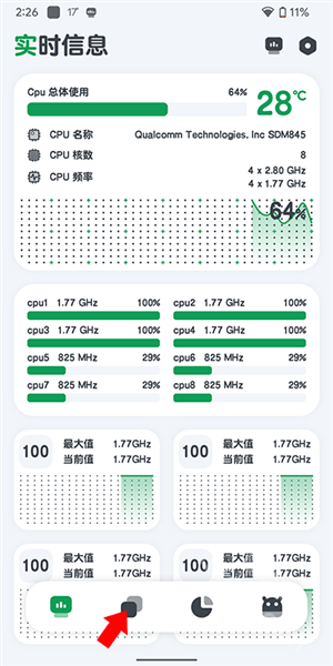 CPU监测(Cpu Monitor)