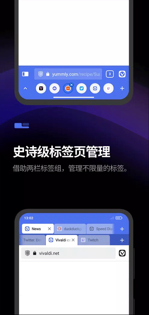 Vivaldi浏览器安卓版截图2