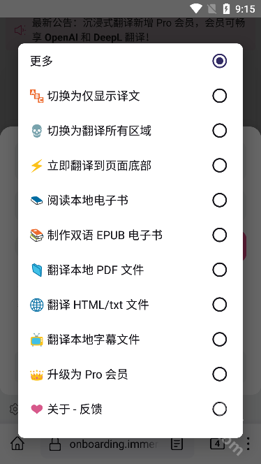 沉浸式翻译app