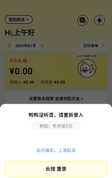 飞鸭记账app