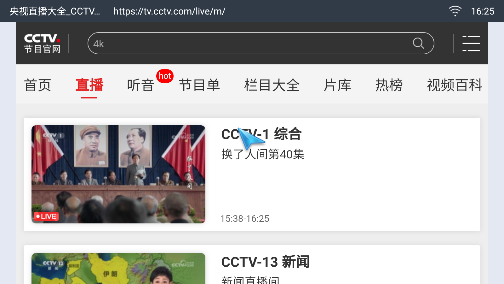 飞视浏览器TV版截图1