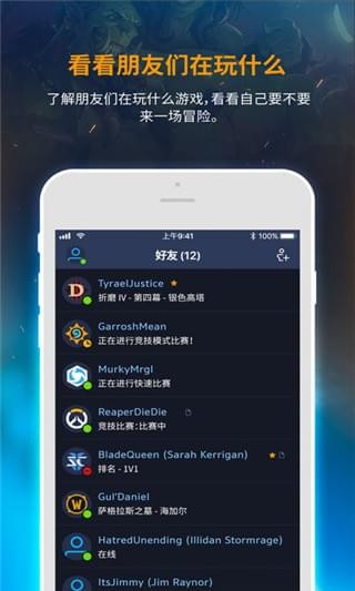 暴雪战网手机客户端截图1