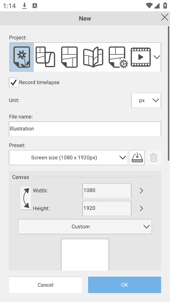 ClipStudioPaint手机版截图4