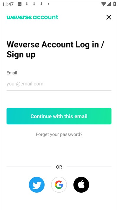 Weverse app