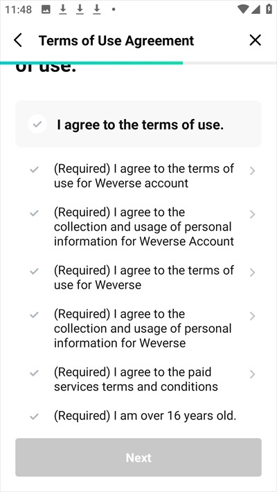 Weverse app