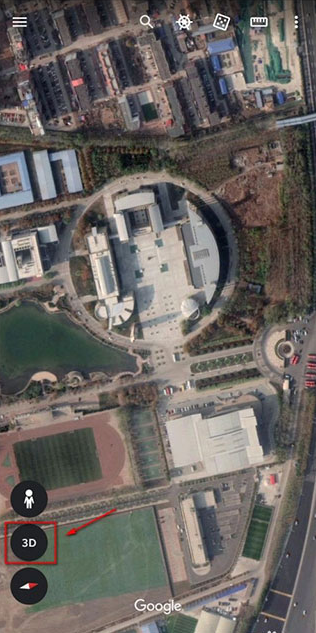谷歌地球卫星地图