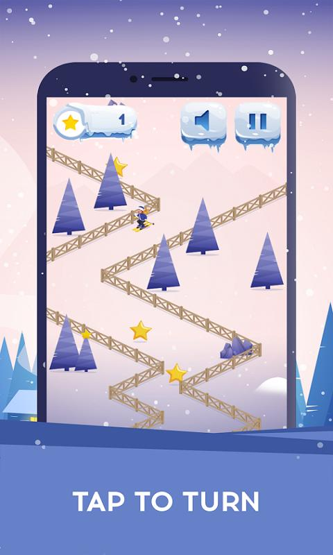 折线滑雪手游
