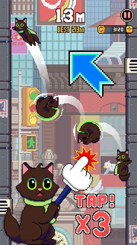 猫咪跳跃截图2