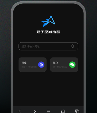 双子星浏览器