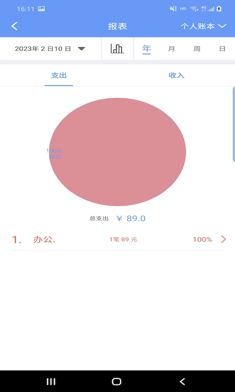 品惠记账截图1