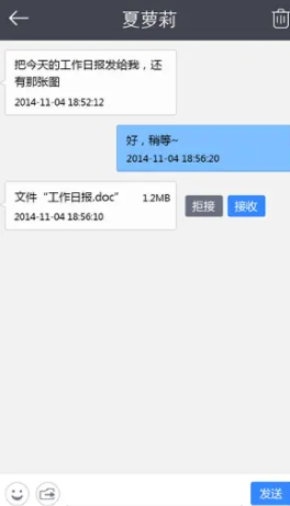 飞鸽传书